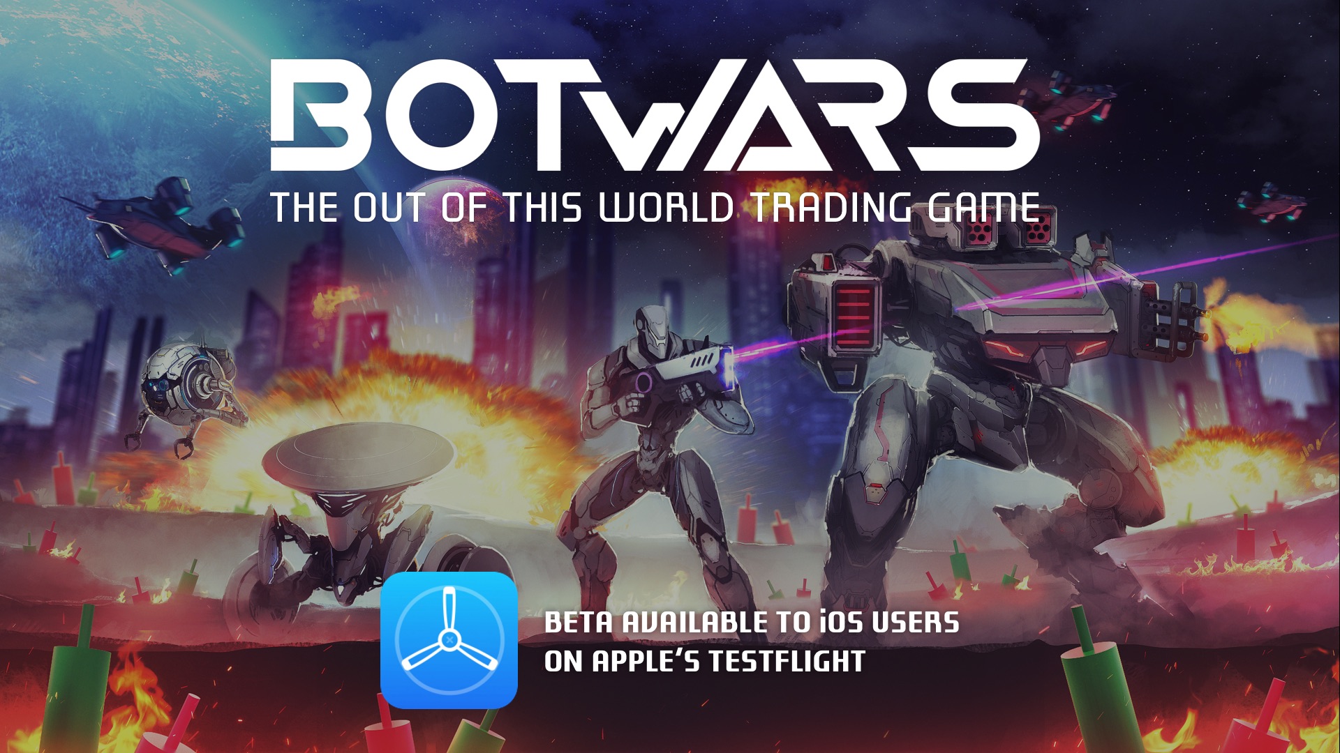 Botwars available on testflight